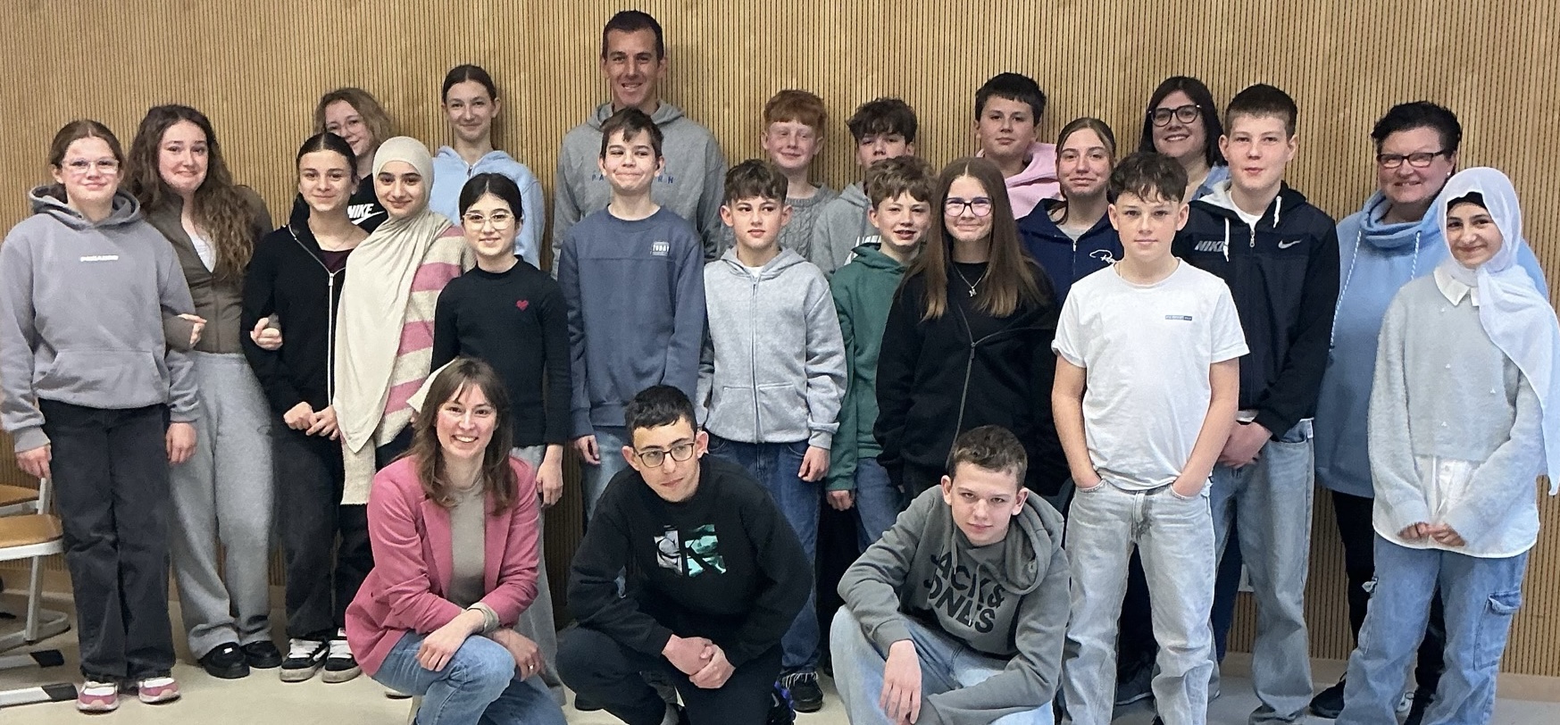 Besuch von Uwe Hünemeier